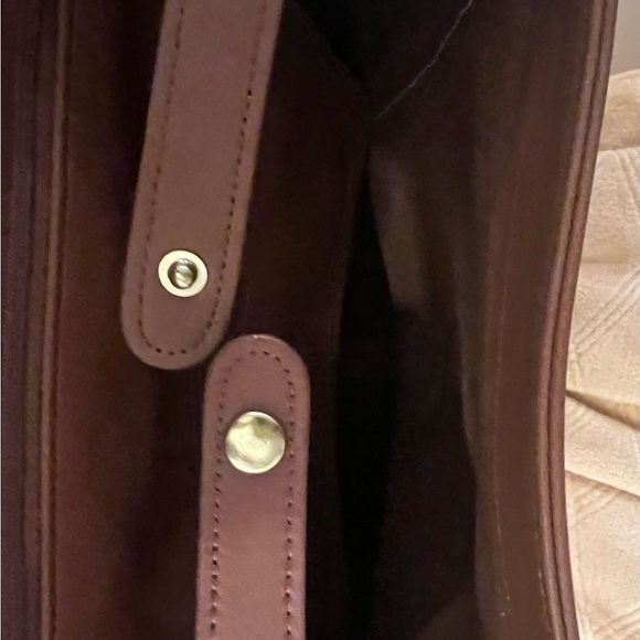 EUC Authenic Vintage Coach Soho Back Sac Brown Leather Backpack Bag (1990s) - Picture 5 of 10